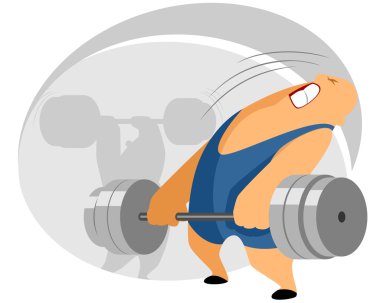 Halterci barbell ile