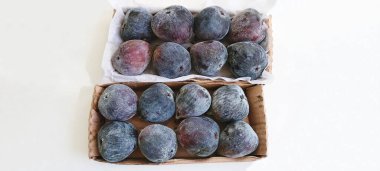 Karton kutuda taze incir, Sao Paulo, Brezilya