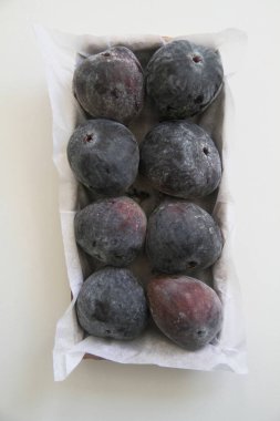 Karton kutuda taze incir, Sao Paulo, Brezilya