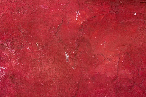 Текстура Стены Темно Красной Краской Фон — стоковое фото