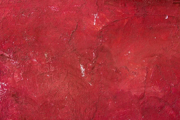 Textura Pared Con Pintura Roja Oscura Contexto — Foto de Stock