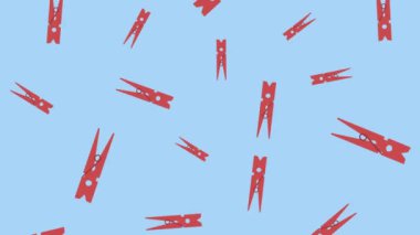 Canlandırılmış soyut arka plan mandalları. 4 bin. Vj döngüsü.