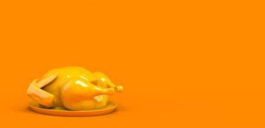 Cadılar Bayramı afişi. Odaklanmamış arka planda mumları olan balkabağı feneri. 3 boyutlu illüstrasyon. Ben Jack. Parti. 