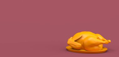 Cadılar Bayramı afişi. Odaklanmamış arka planda mumları olan balkabağı feneri. 3 boyutlu illüstrasyon. Ben Jack. Parti. 