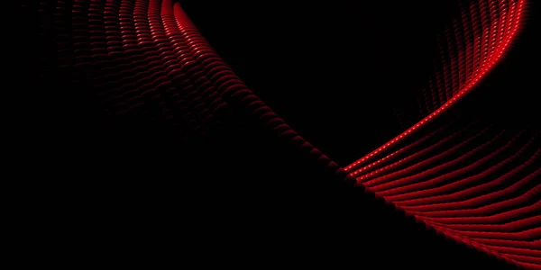 Geometrik Soyut Arkaplan Kırmızı Renklerde Modern Zarif Tasarım Boyutlu Illüstrasyon — Stok fotoğraf