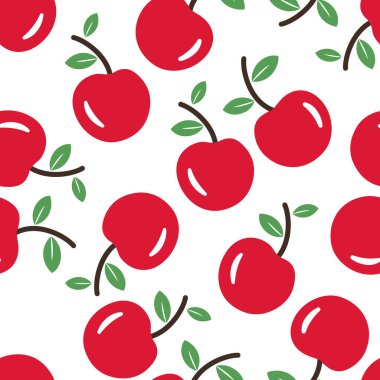 Kiraz şekilli kusursuz desenli fayanslar..