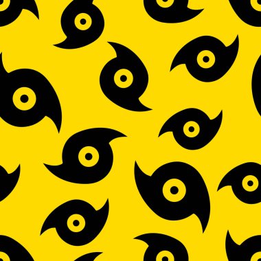 Kasırga simgesi şekilli kusursuz desenli fayanslar..