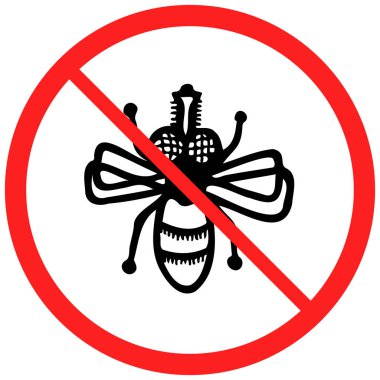 Sinek önleyici, sivrisinek önleyici. Vektör. İzole edilmiş. Düz ve modern tasarım.