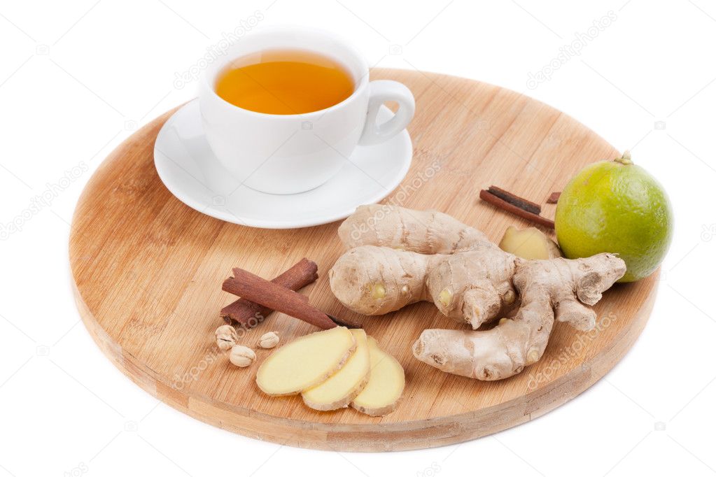 Healthy ginger tea 