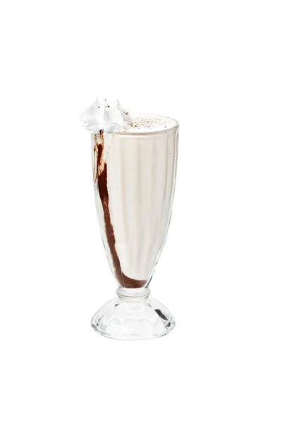 Thick cocktail with whipped cream — Stock Photo, Image