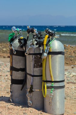 Dalış için hava tankları