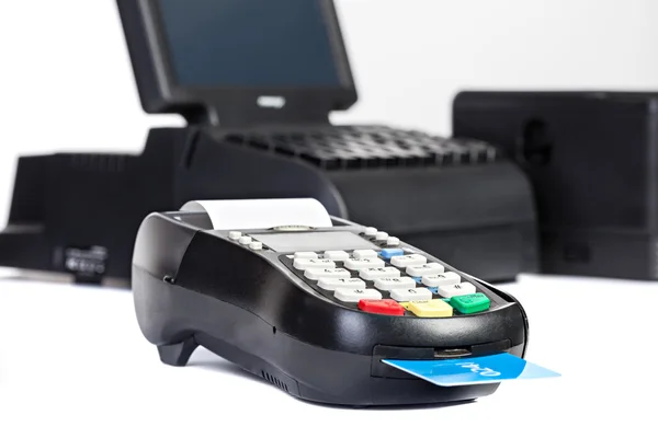 Point of Sale System For Retail or Restaurant — Stock Photo, Image