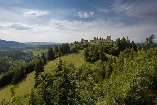 Castelo ruínas hohenfreyberg — Fotografia de Stock