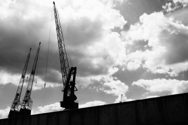 Rotterdam liman 3 Vinçler