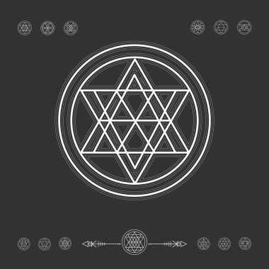 En az geometrik şekiller kümesi.