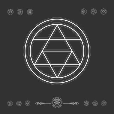 En az geometrik şekiller kümesi.