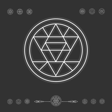 En az geometrik şekiller kümesi.