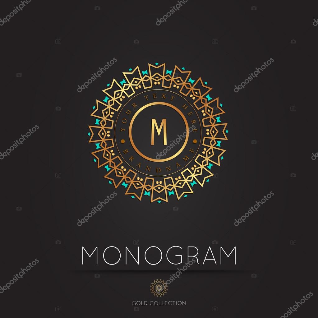 Royal Elegant linear abstract monogram, vector template. Hotel logo. Kings symbol.