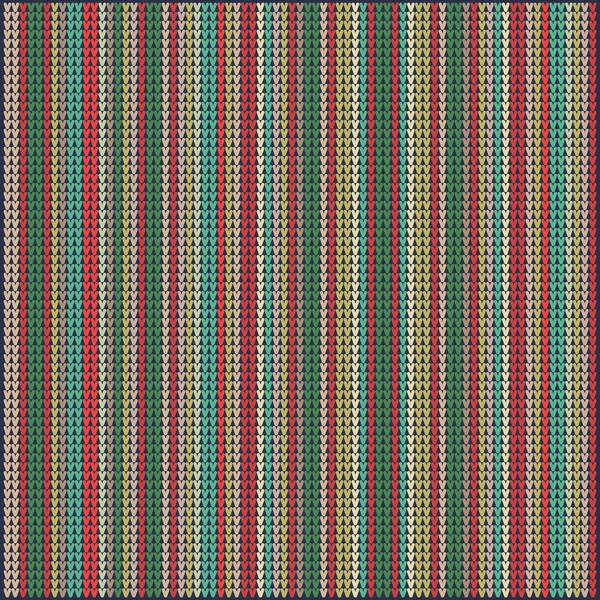 Patrón de punto suéter línea de almena bright2 — Vector de stock