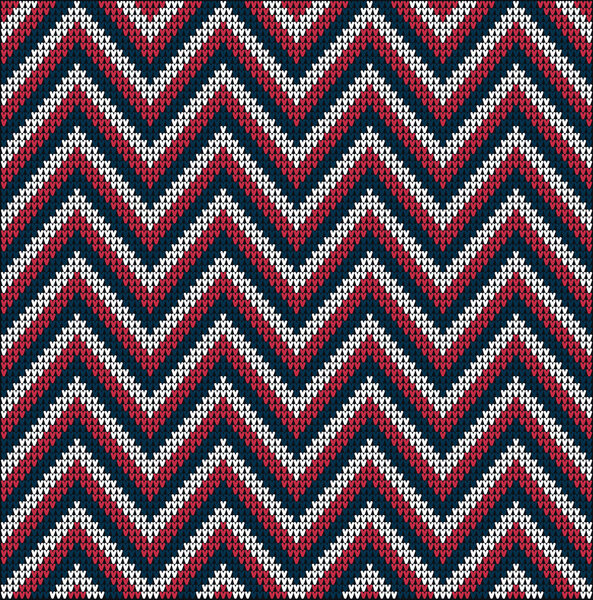 knitting USA colors pattern sweater battlement