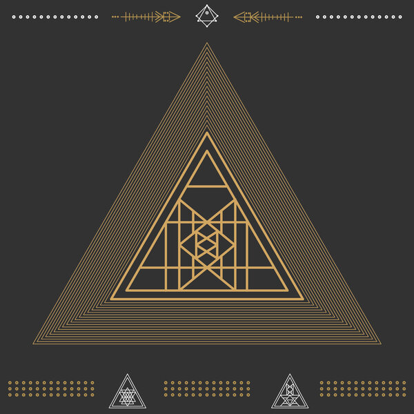 Set of geometric hipster shapes 9znkl72211black