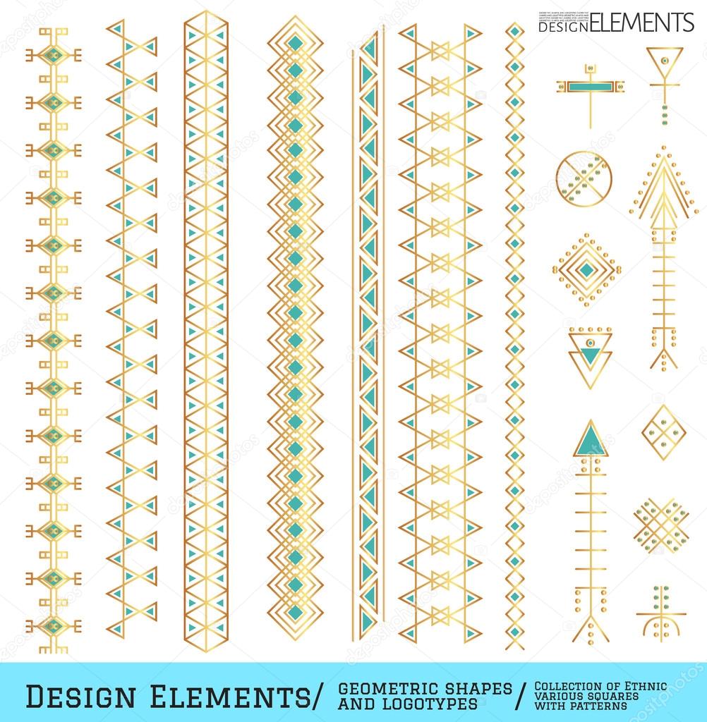 Set of geometric hipster shapes and logotypes1zz488851e