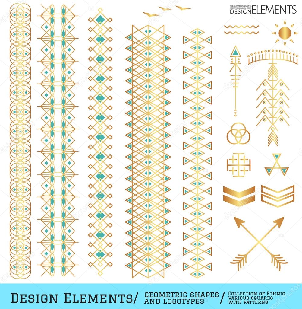 Set of geometric hipster shapes and logotypes1zz488851b