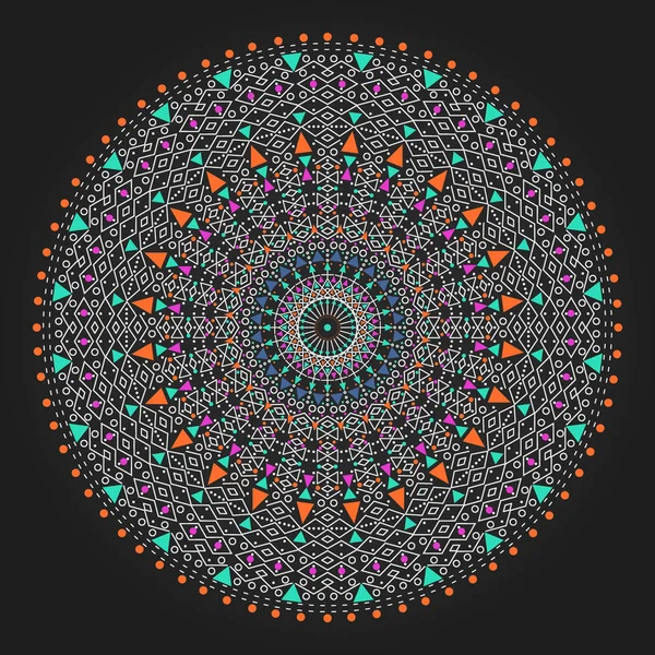 Cercle hipster géométrique 61 — Image vectorielle