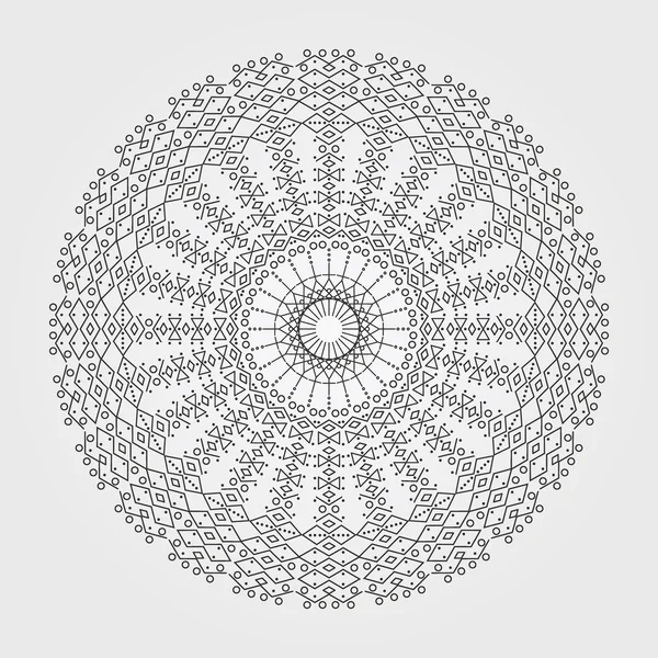 Модний хіпстерський коло, яскравий філософський символ — стоковий вектор