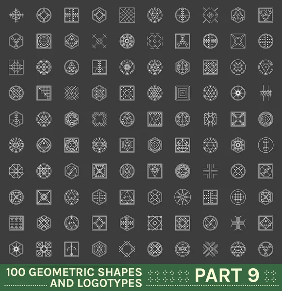 en az geometrik tek renkli şekiller
