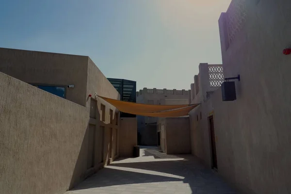 Dubai 'deki geleneksel köye küçük bir bakış.