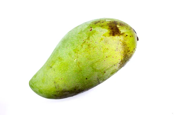 Beyaz arkaplanda mango.