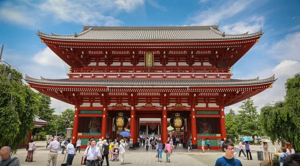 Kanda Myojin Brama Świątyni Asakusa Tokio Japonia — Zdjęcie stockowe