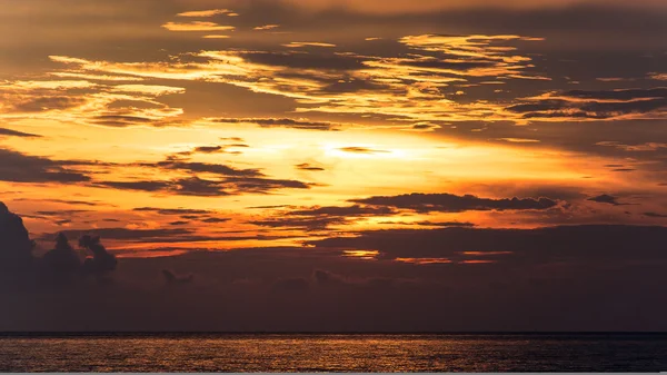 Sunset on the sea — Stock Photo, Image