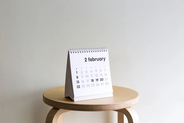 Ημερολόγιο Φεβρουαρίου 2015 — Φωτογραφία Αρχείου
