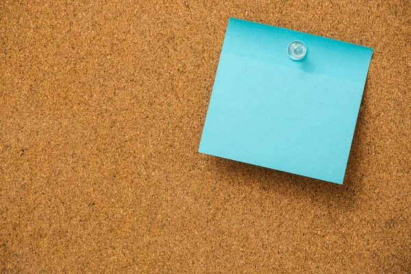 Blue sticky notes — Stock Photo, Image