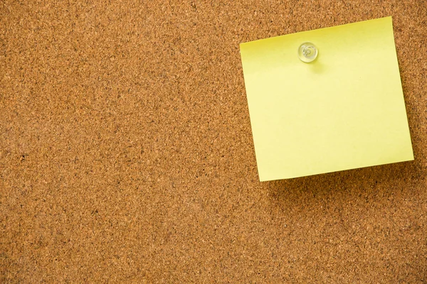 Yellow sticky notes — Stock Photo, Image