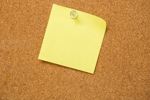 Yellow sticky notes — Stock Photo, Image