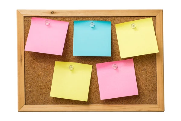 Colorful sticky notes Royalty Free Stock Photos