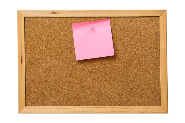 Pink sticky notes Royalty Free Stock Photos