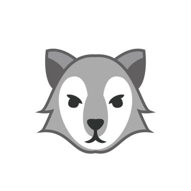 Şirin tilki suratlı hayvan çizgi film karakteri