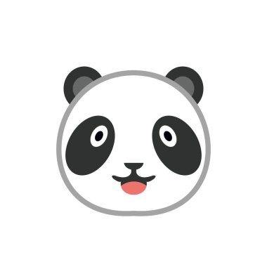 Simge Şirin panda hayvan karakteri