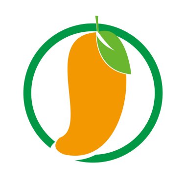 Mango meyvesiz vektör grafiği