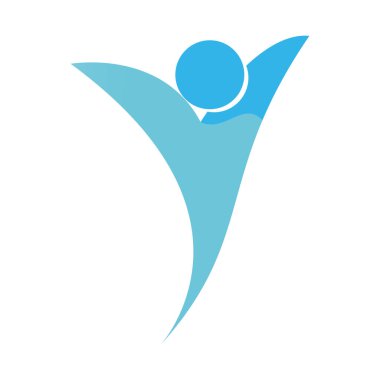 Y Harfi İnsanlar Logosu Tasarımı