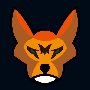 Köpek Başı Hayvan Vektörü