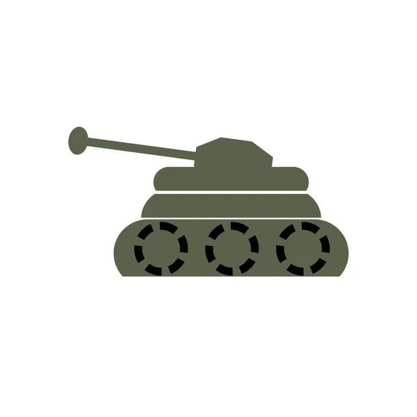 Tank Vector Logo Symbool Illustratie — Stockvector