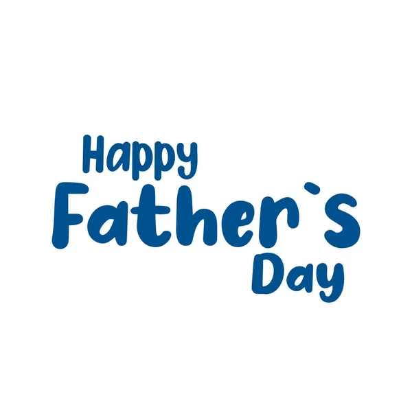 Father Day Text Vector Symbol Background Design — Stock Vector