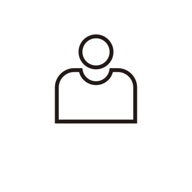 Hesap simgesi vektör tasarım şablonu çizimi