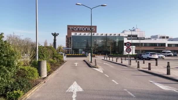 Woerden Holandia Marca 2021 Szpital Antoniusza Woerden Wizyt Ambulatoryjnych Prawie — Wideo stockowe