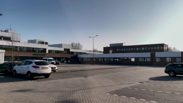 Woerden Belanda March 2021 Rumah Sakit Antonius Woerden Untuk Kunjungan — Stok Video